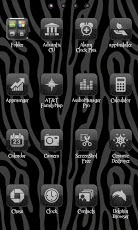 Go Launcher Themes Zebra Gloss