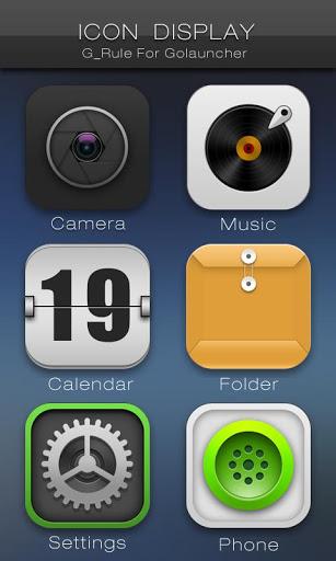 G-rule  themes for GO Launcher