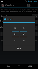 WakeTube - YouTube Alarm Pro