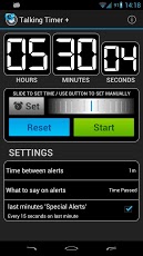 Talking Timer +