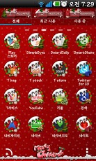 Christmas Go Launcher EX theme