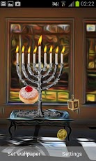 Hanukkah Holiday Live Wallpap