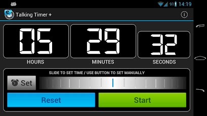 Talking Timer +