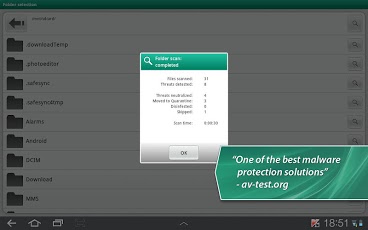 Kaspersky Tablet Security