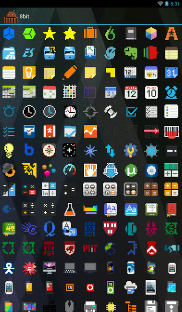 8-bit icon pack