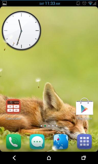 Oppo Digital Clock Widget