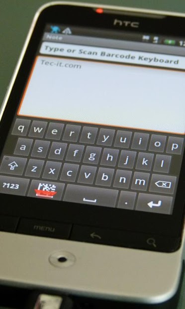 Barcodescanner Keyboard