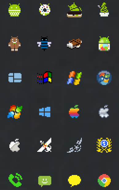 8-bit icon pack