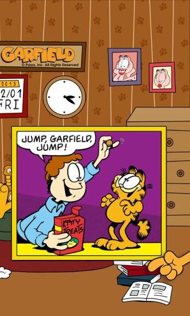 Home Sweet Garfield Live WP