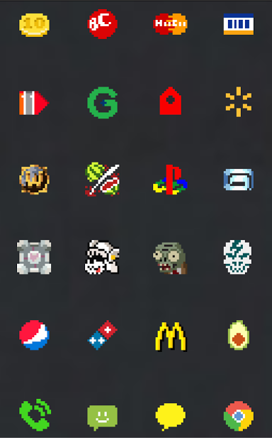 8-bit icon pack