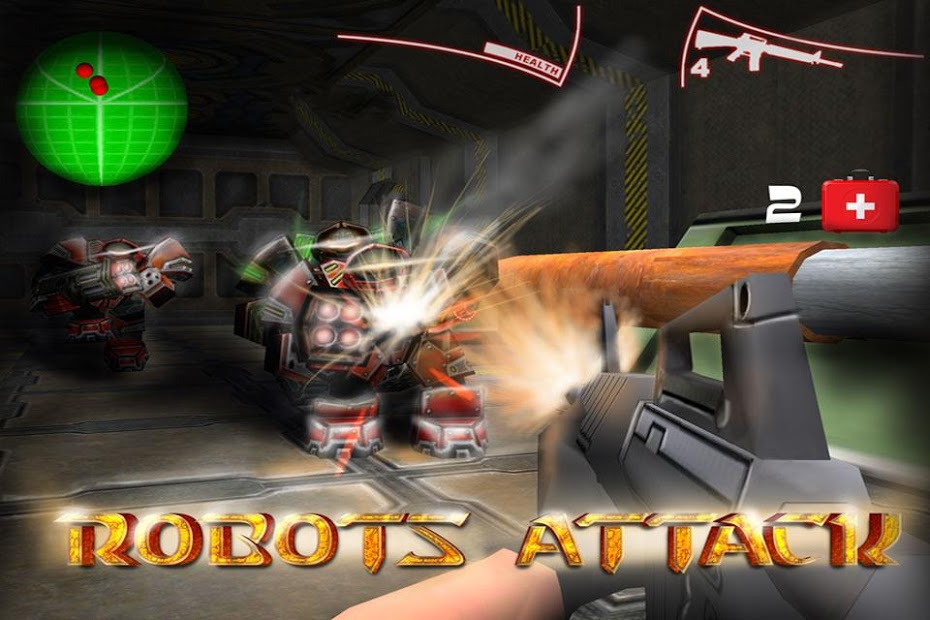 Robots Attack Shooter 3D (Mod Money)