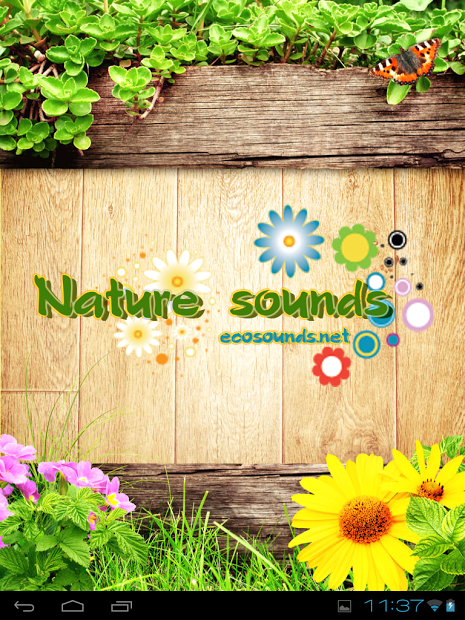 Nature sounds - Ecosounds