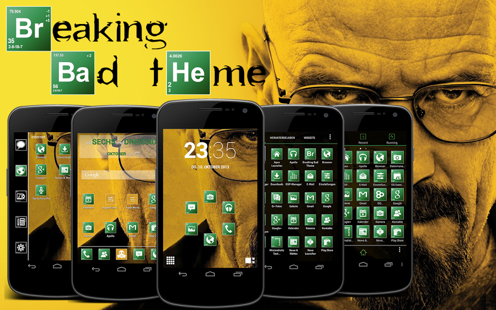 Breaking Bad Theme and Icons