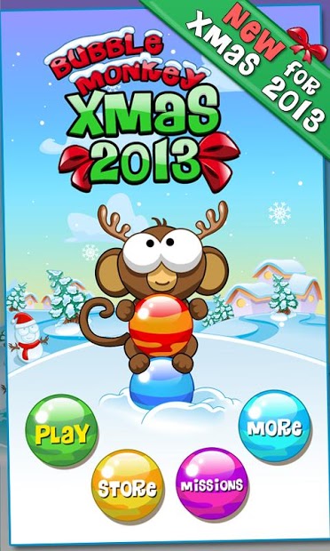 Bubble Monkey Xmas