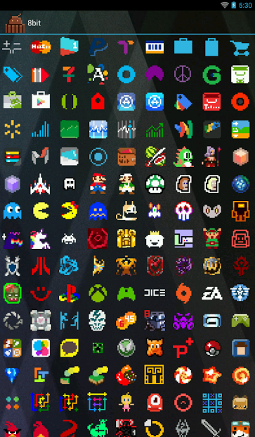 8-bit icon pack