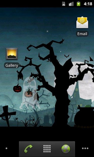 Halloween Live Wallpaper world