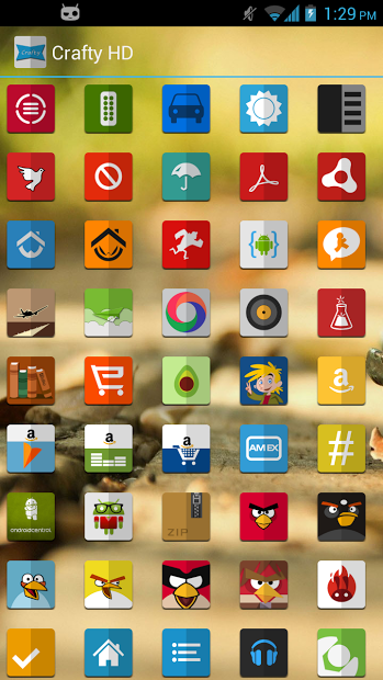 Crafty HD Multilauncher Theme