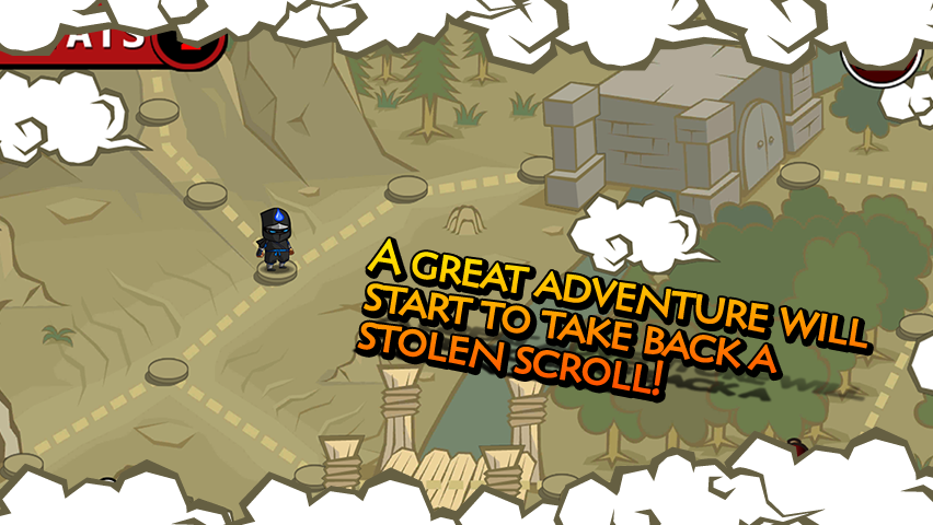 Ninjas - STOLEN SCROLLS (Gold/Revives/Fast Level Up)