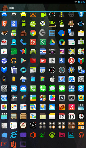 8-bit icon pack