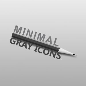 MINIMAL GRAY ICONS APEX NOVA 1.0.0