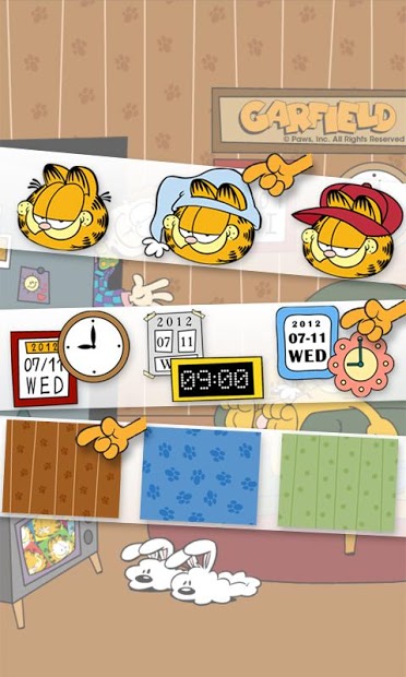 Home Sweet Garfield Live WP