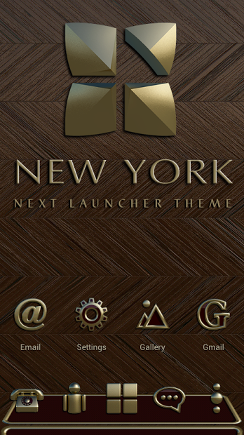 NEXT Launcher NEW YORK Theme