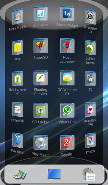 Next Launcher Theme Desktop PC