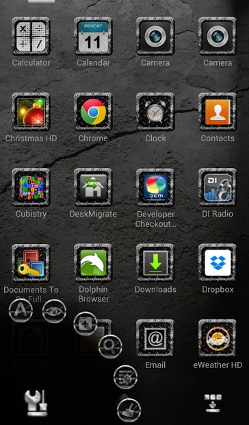 Next Launcher Theme Industrial