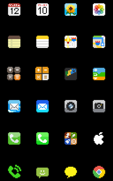 8-bit icon pack