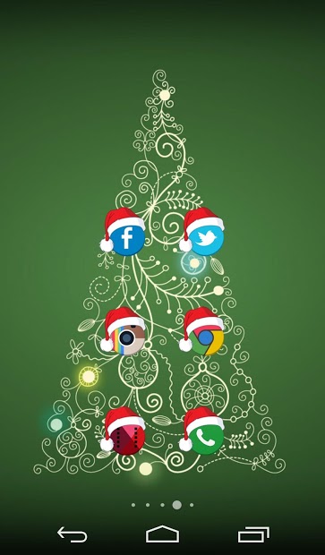 Xmas Cyrcle Icons Apex Nova