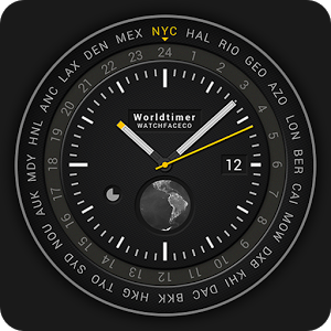 World Timer Watch Face 1.1